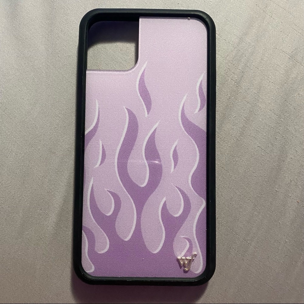 lavender flames wildflower case